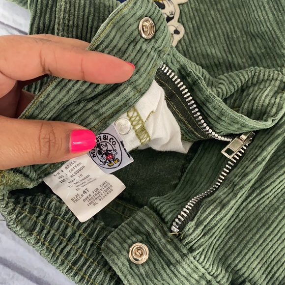 Disney vintage corduroy boys pants size 4T - Picture 9 of 10